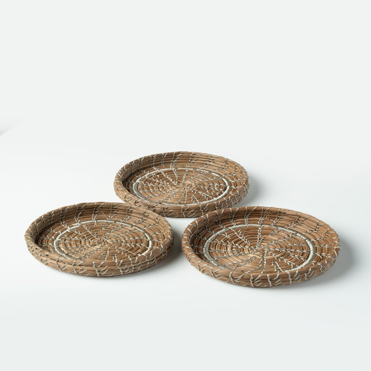 Pine Lily Pads Coasters (Set of 2)