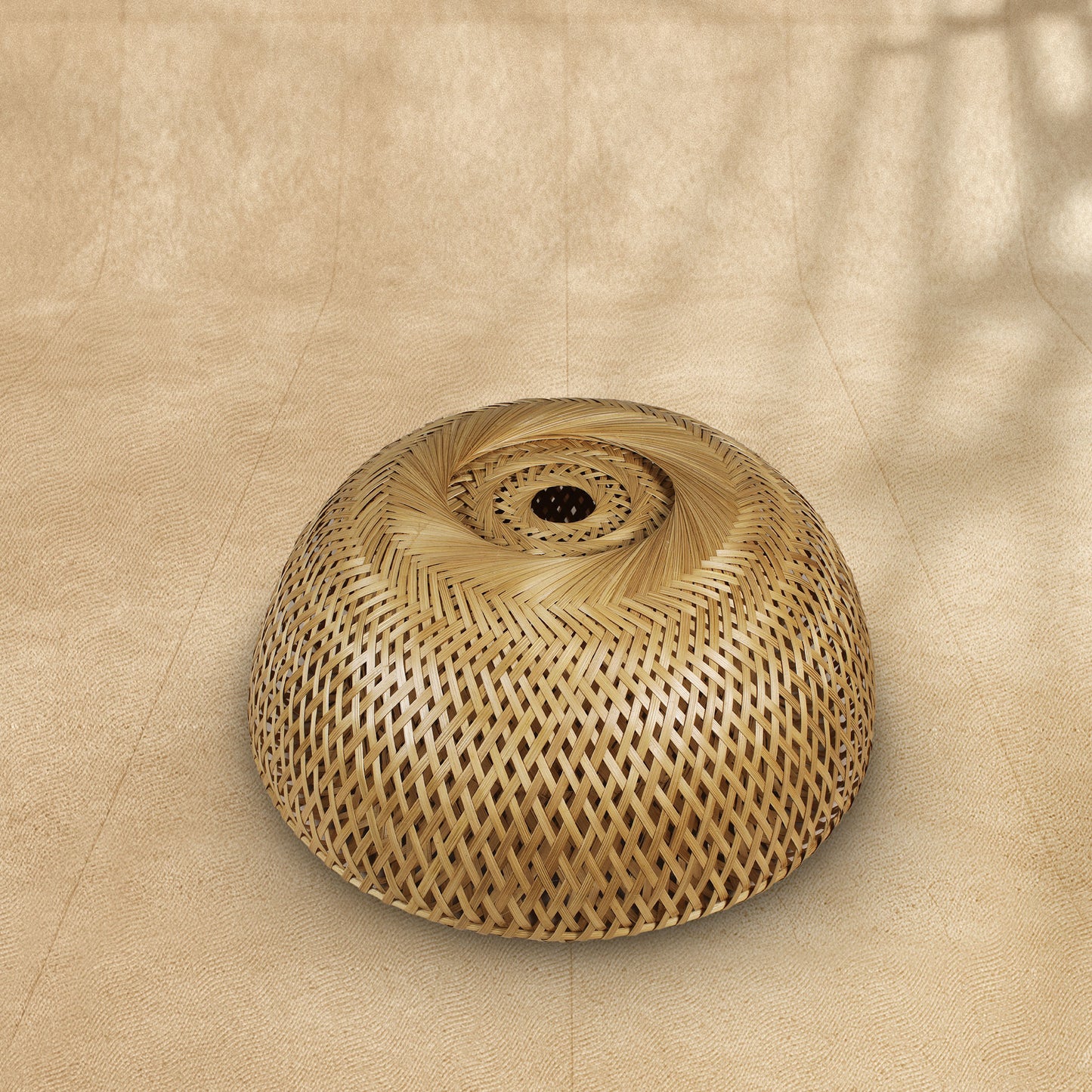 Bamboo Weaved Tohfa Beam Light Holder