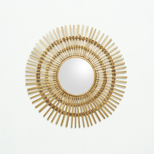 Handcrafted Artisan Rays Mirror 16 / 20 inch