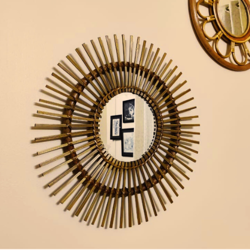Handcrafted Artisan Rays Mirror 16 / 20 inch