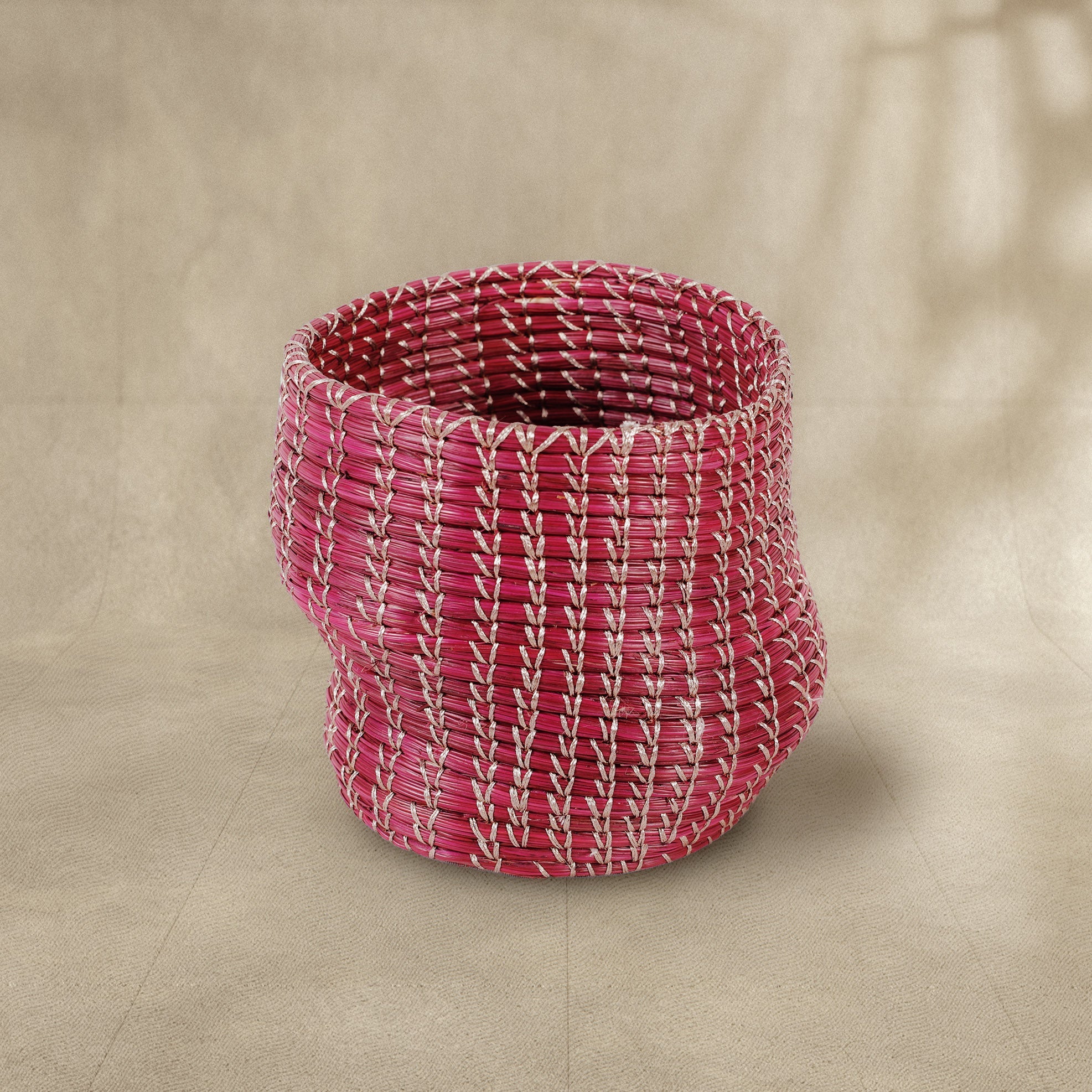 Shibui Vessel Handmade Pine Storage Basket