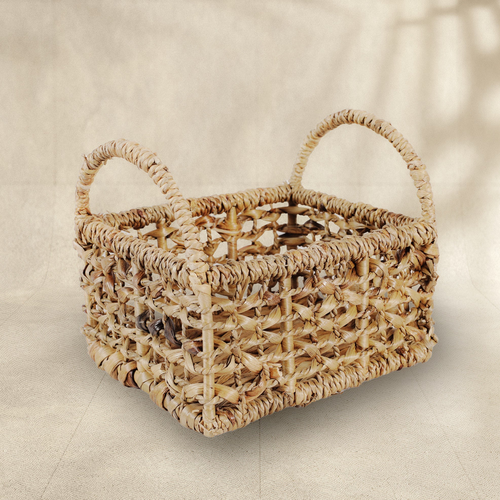 Handmade Flower Weaved Basket
