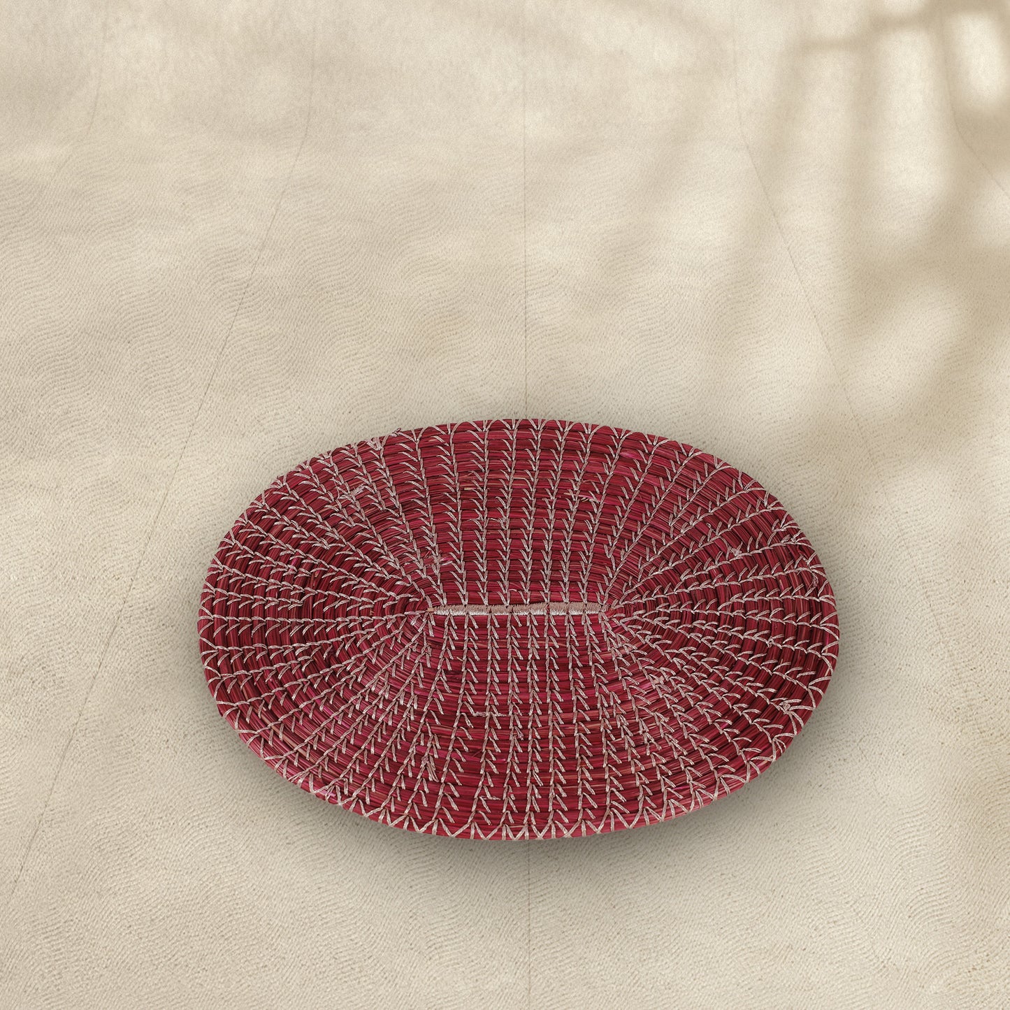 Handmade Oval Centre Table Mats (Set of 2)