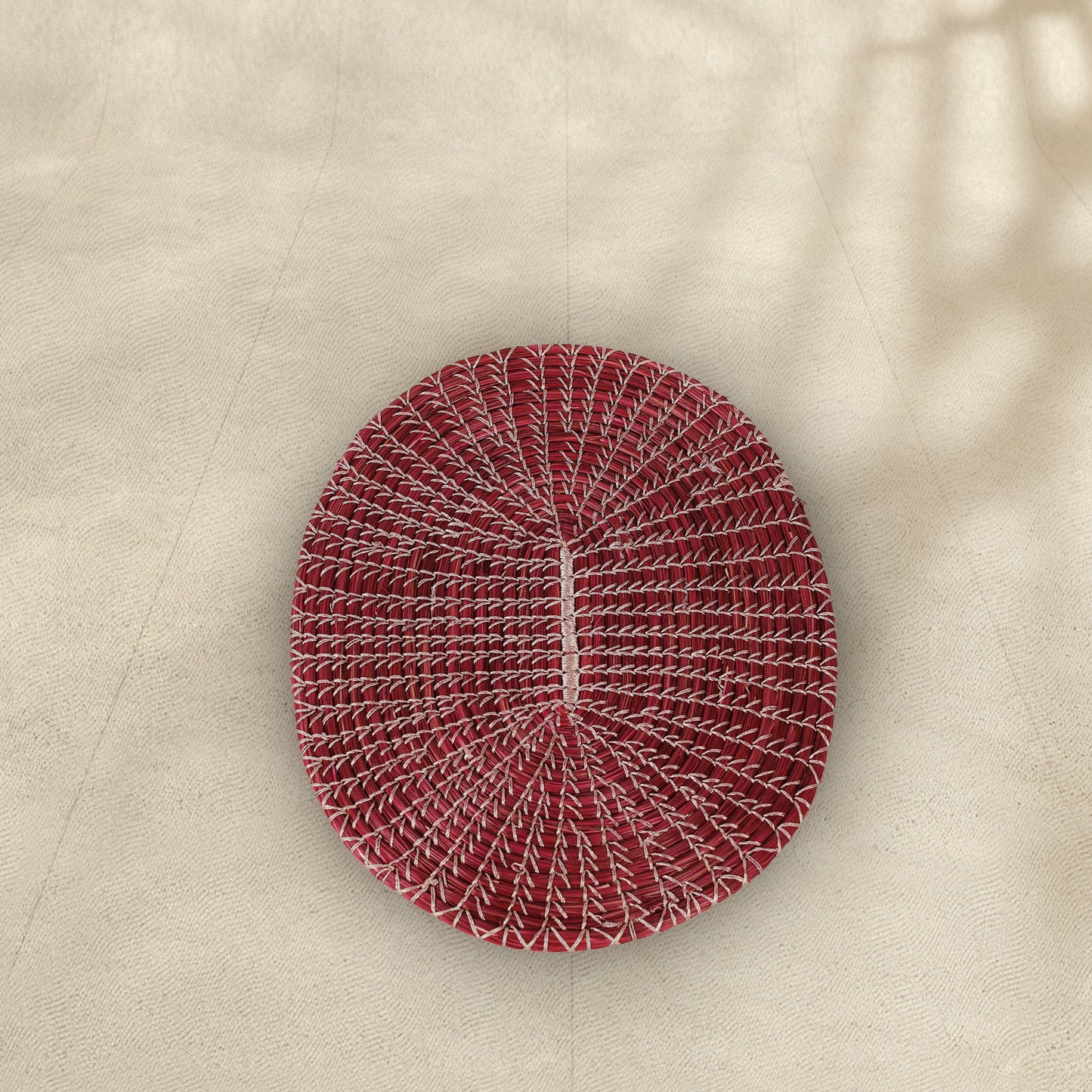 Handmade Oval Centre Table Mats (Set of 2)