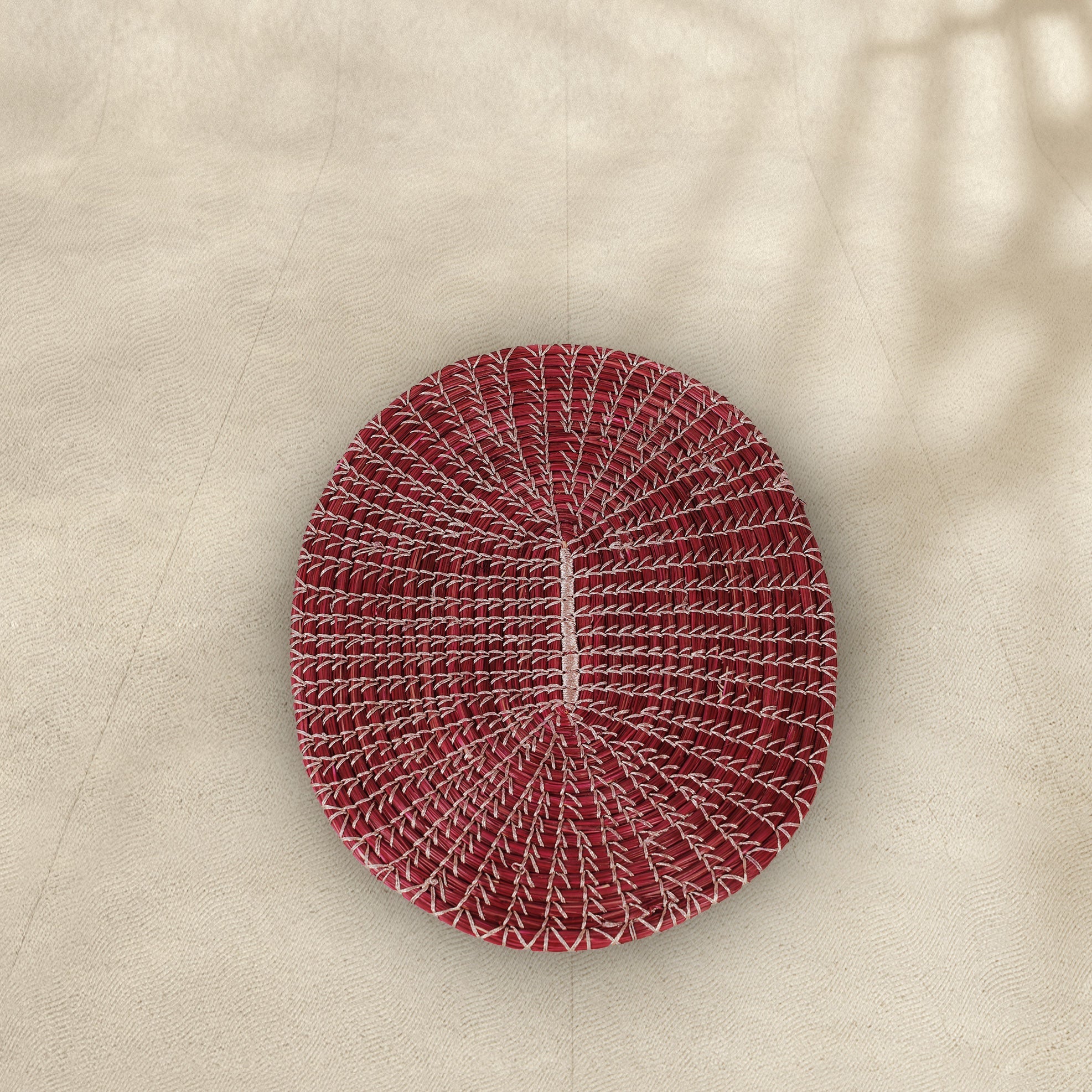Handmade Oval Centre Table Mats (Set of 2)