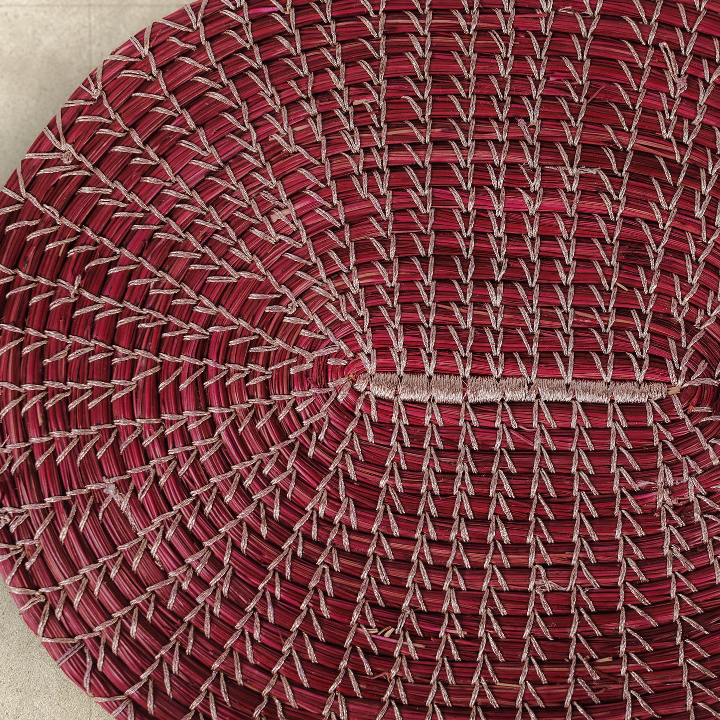 Handmade Oval Centre Table Mats (Set of 2)