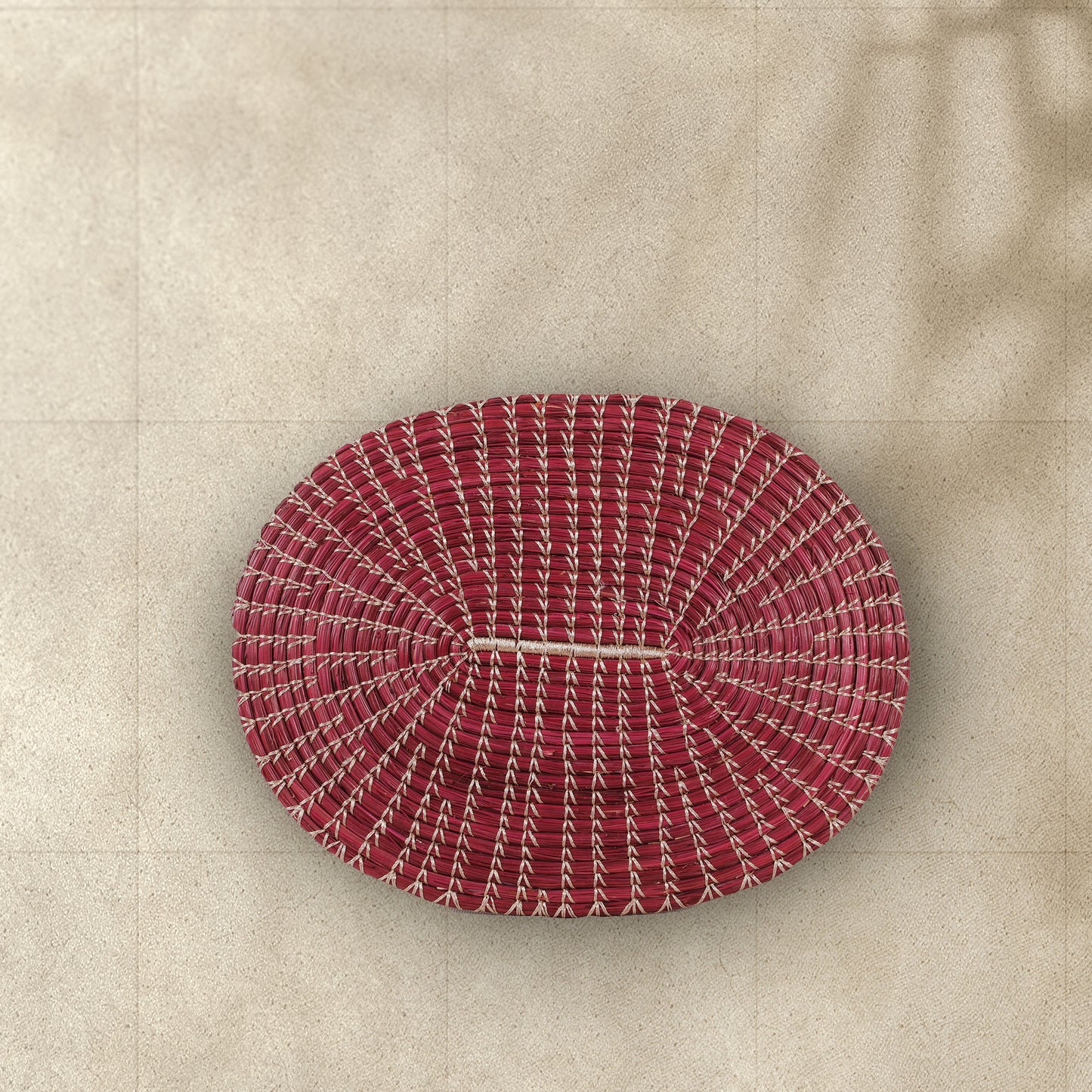 Handmade Oval Centre Table Mats (Set of 2)