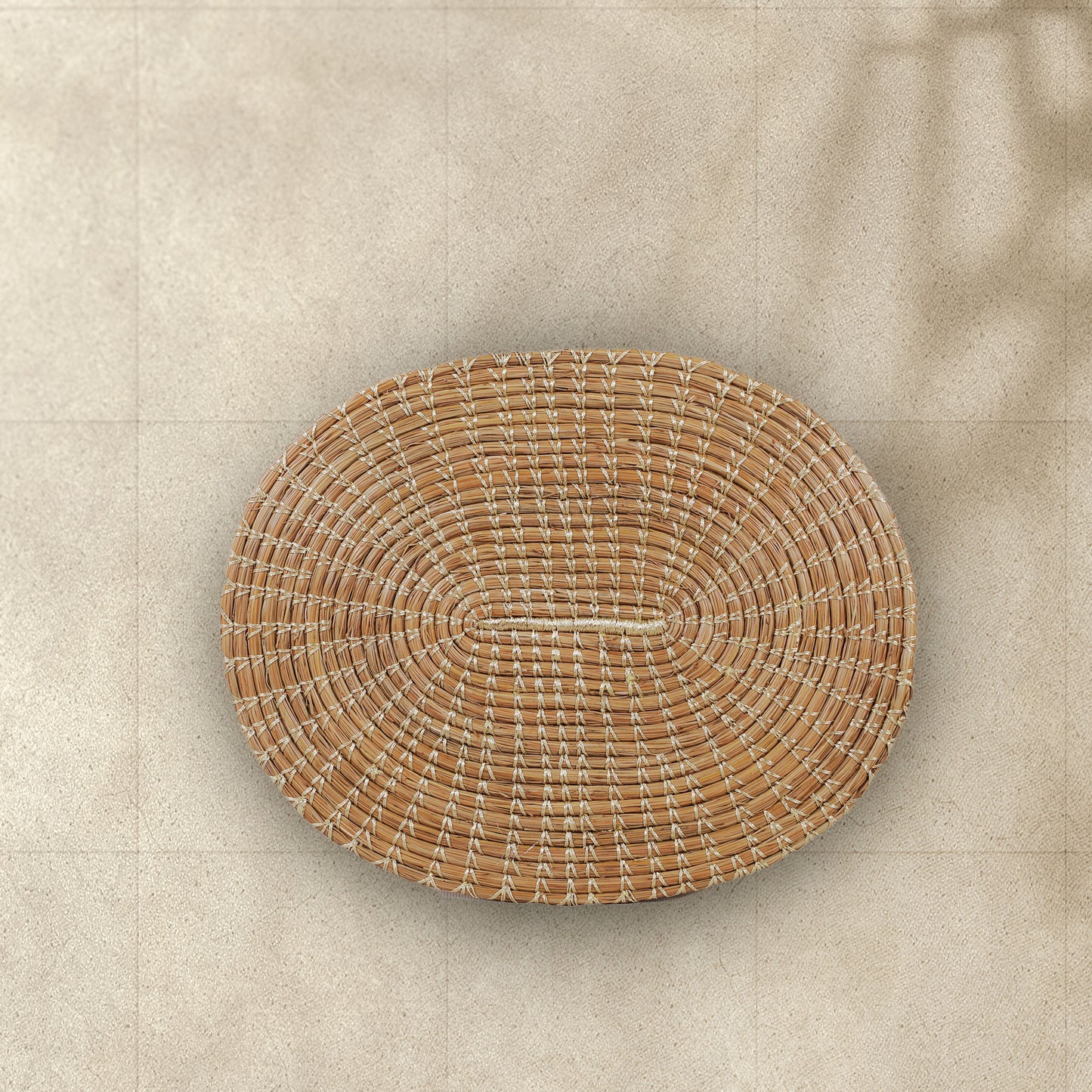 Handmade Oval Centre Table Mats (Set of 2)