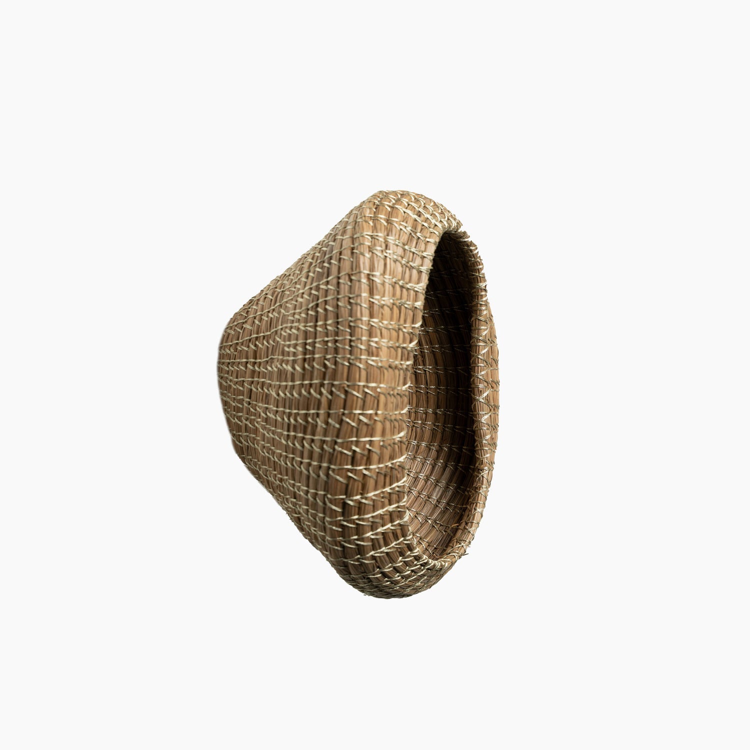 Handmade Weaved Pine Nest Shade – Ceiling Light Holder