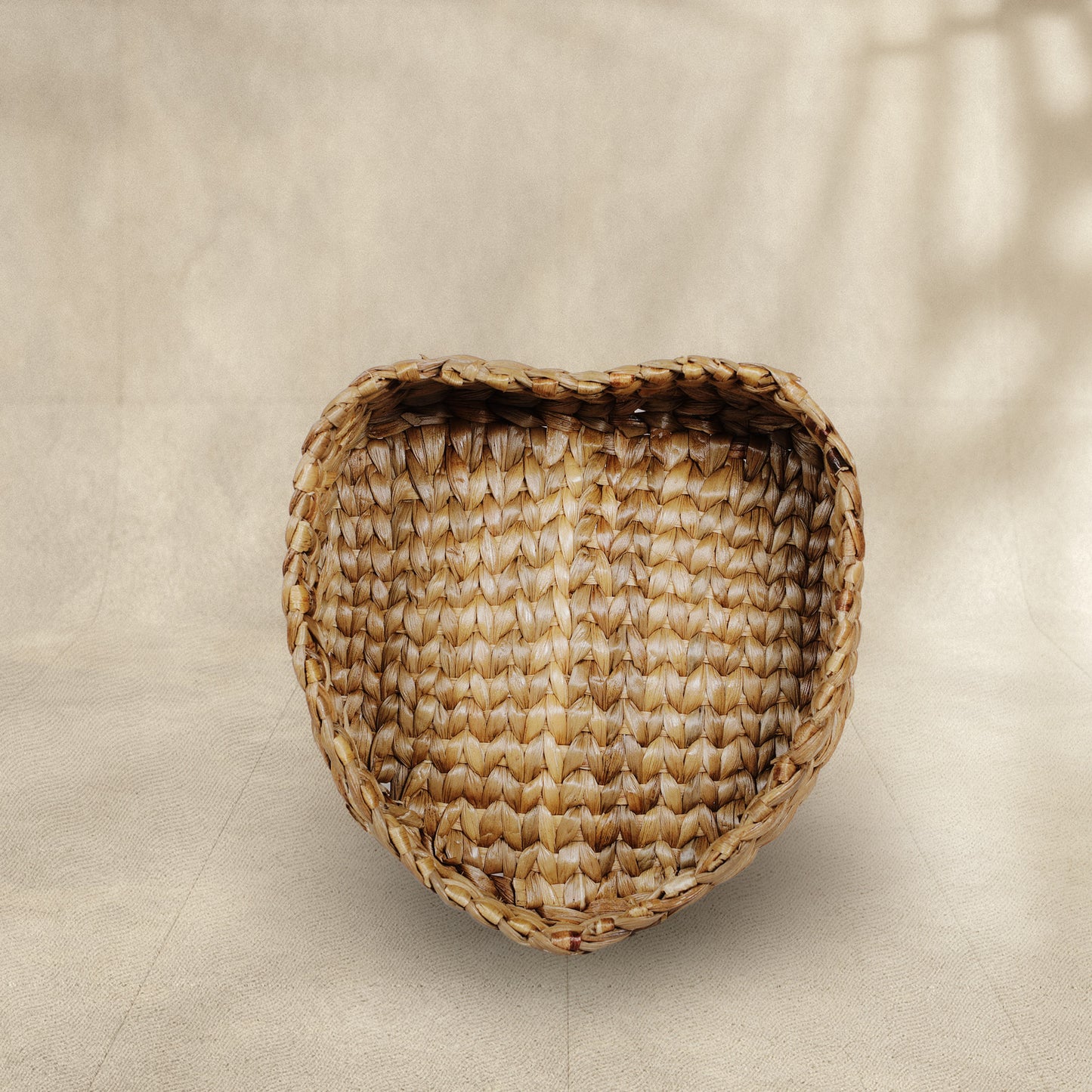 Heart Shaped Storage Basket with Lid