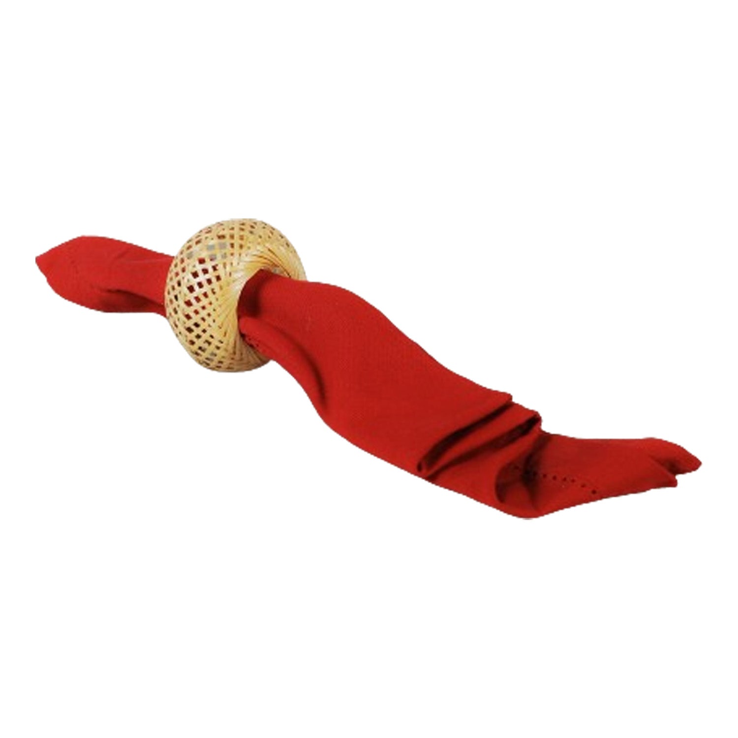 Handmade Bamboo Napkin Holder (Set of 6)