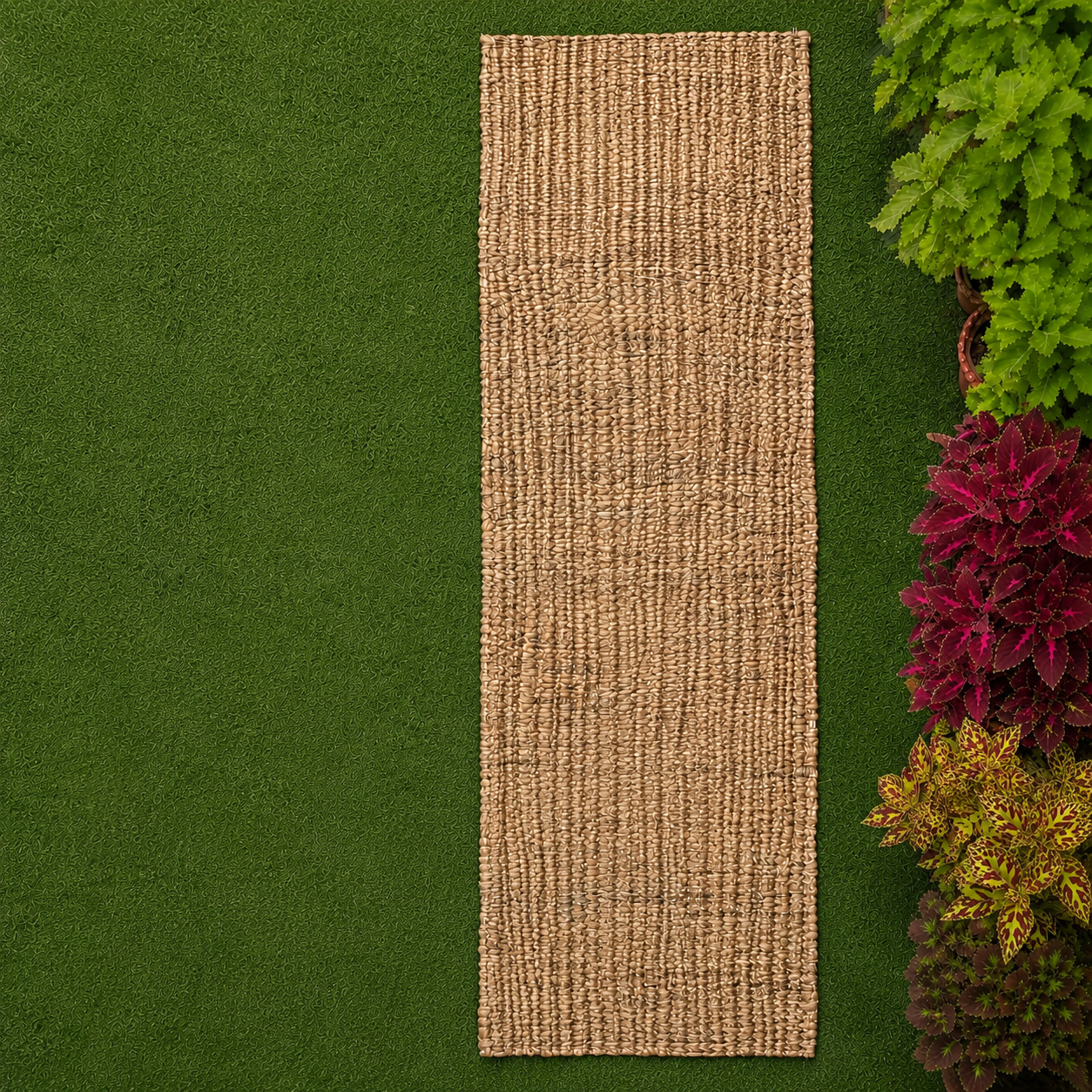 Handmade Bag Weaved Yoga Mat – Mat for Men, Women, and Kids