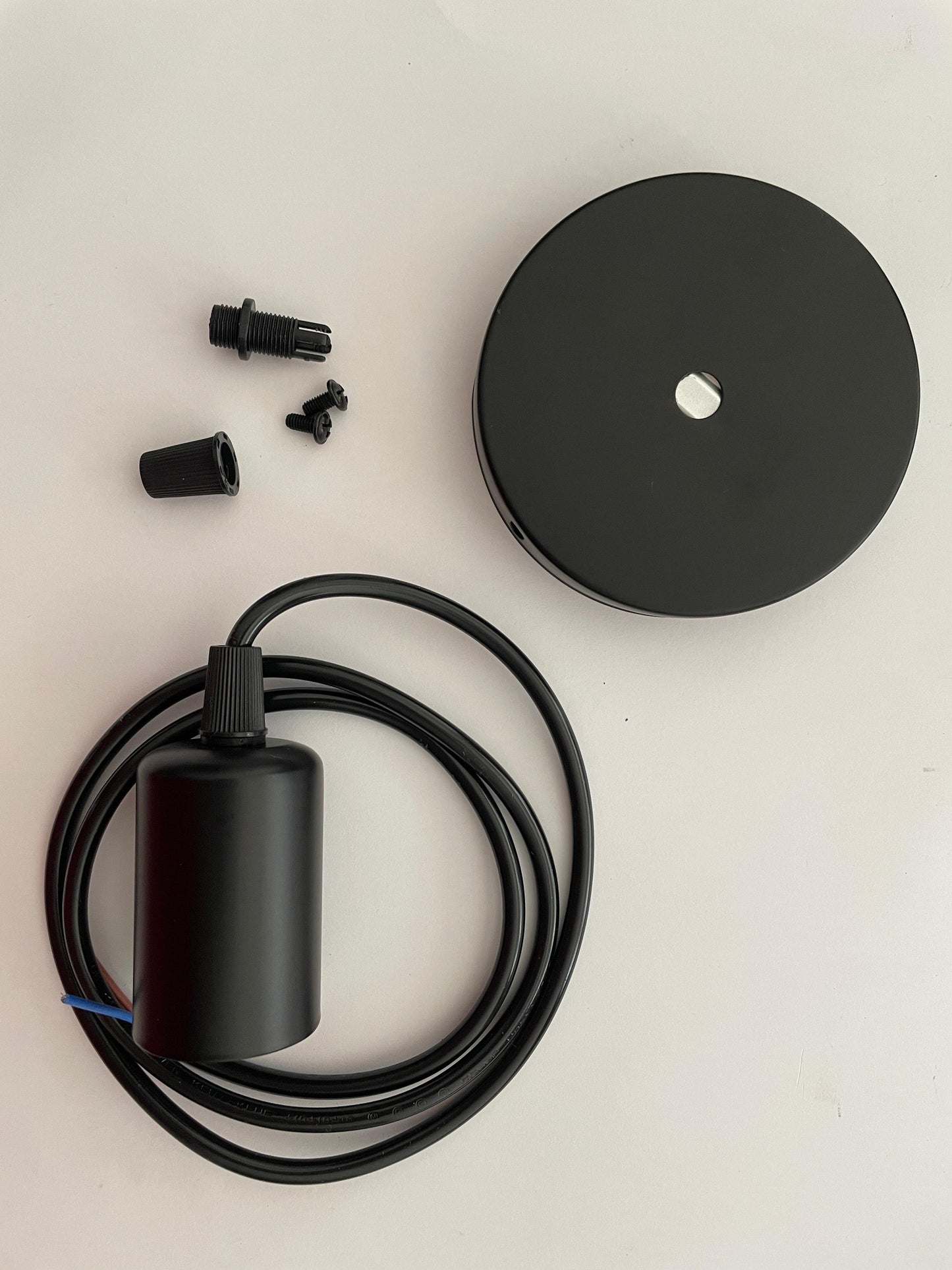 Handmade Bamboo Twirl Pendant light