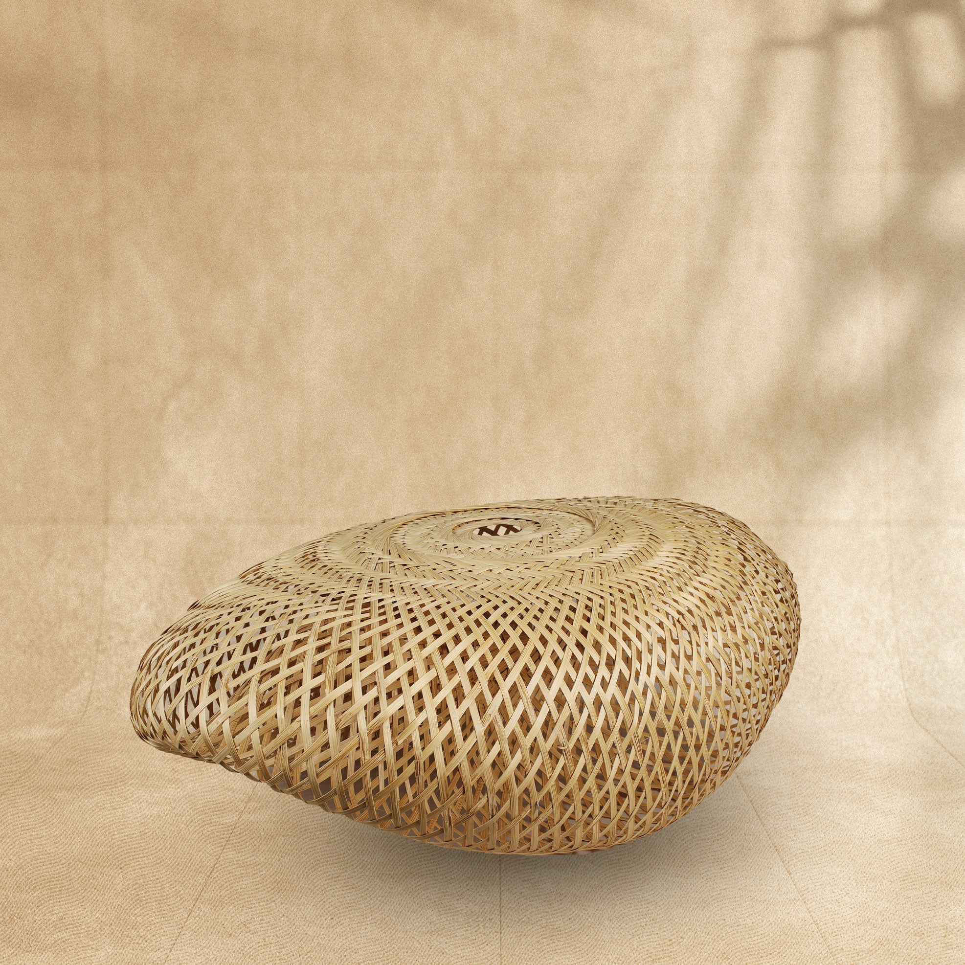 Bamboo Weaved Mini Lemonade Curved Light