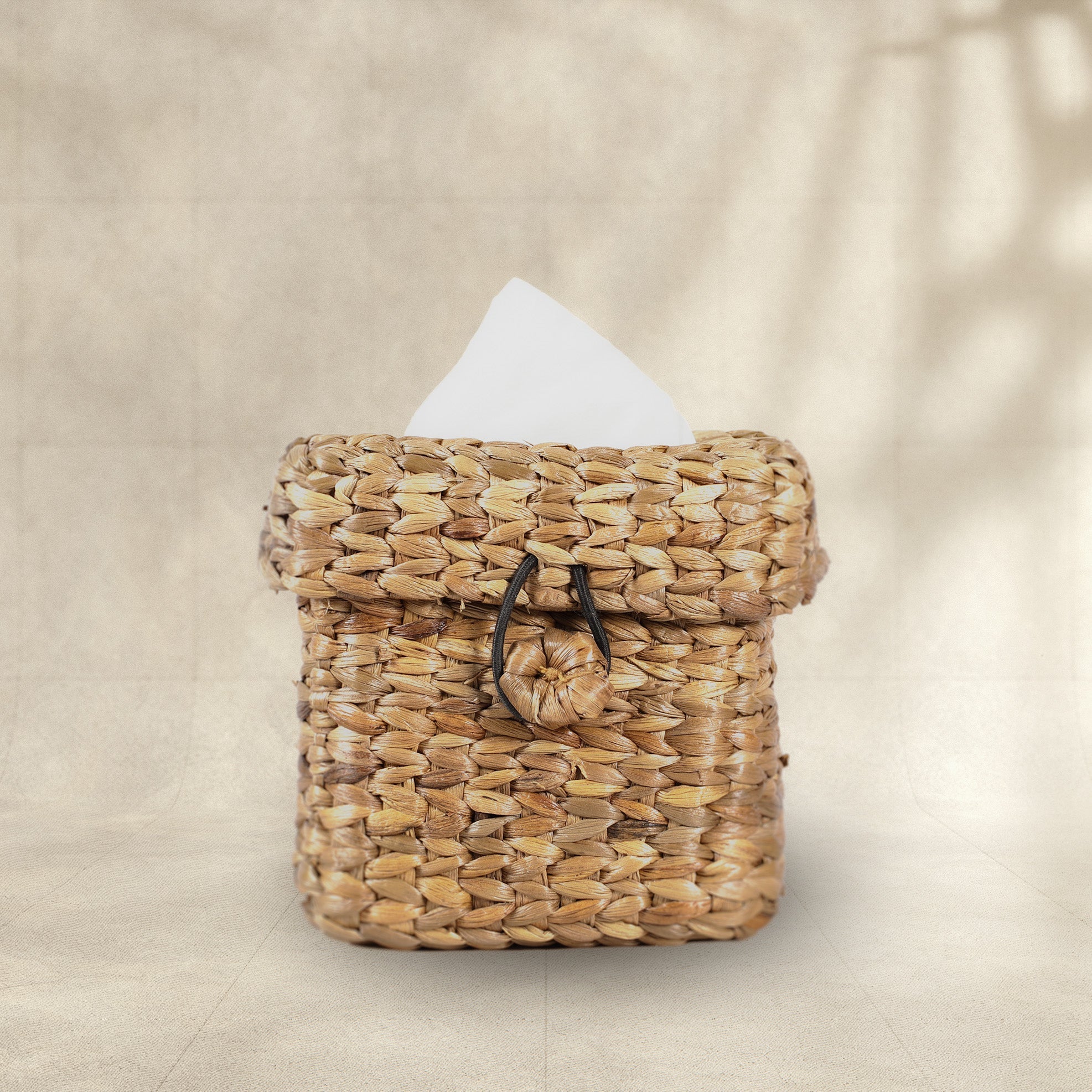 Handmade Water Hyacinth Tissue Holder