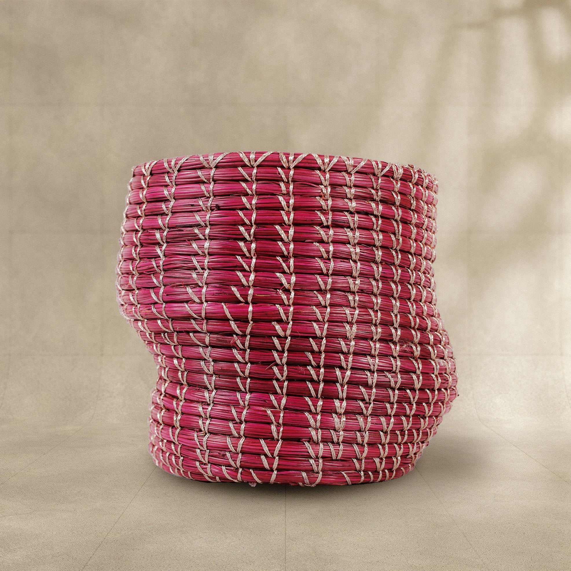 Shibui Vessel Handmade Pine Storage Basket