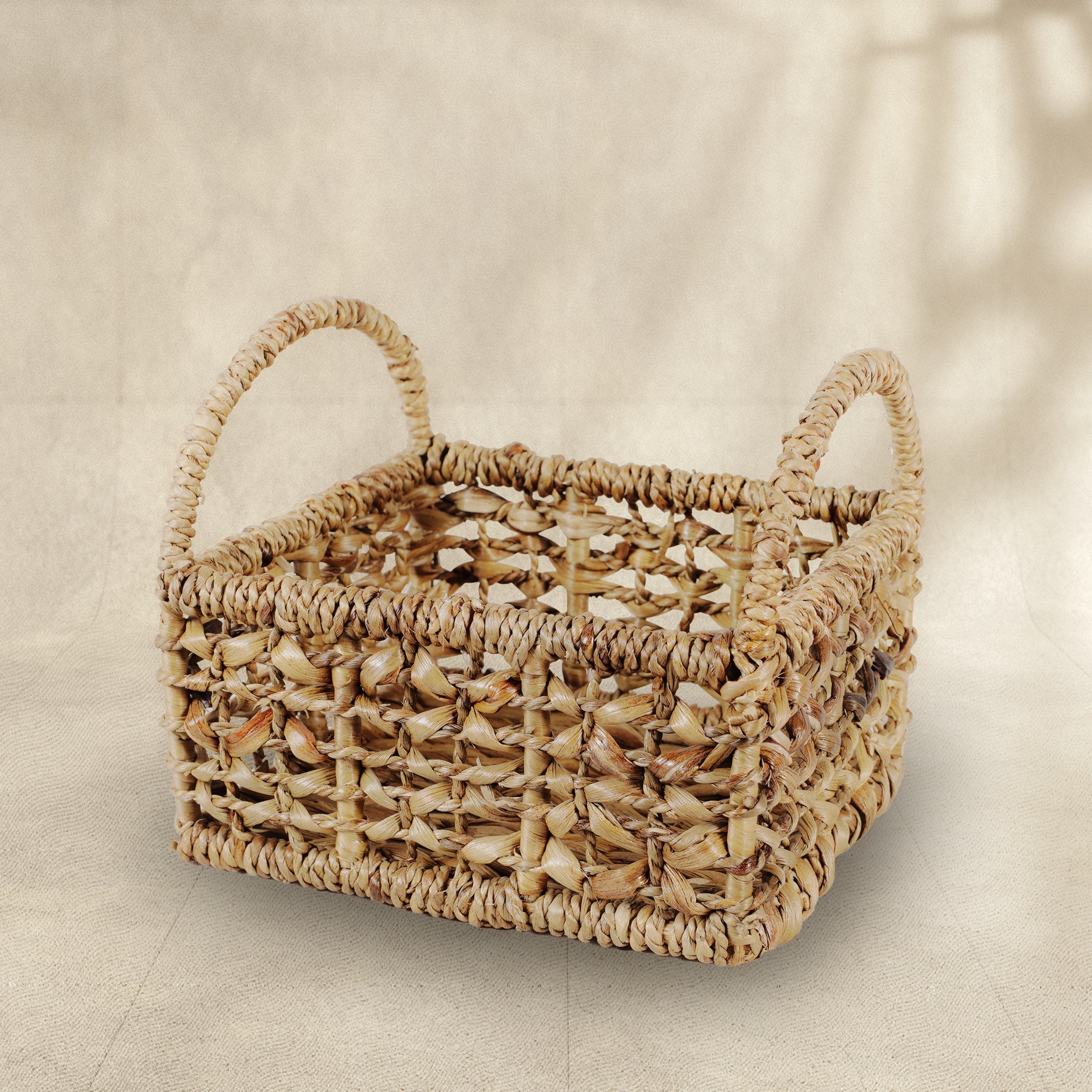 Handmade Flower Weaved Basket