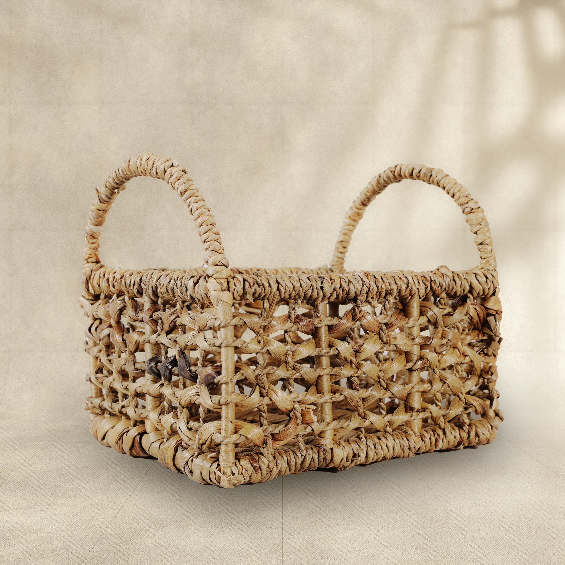Handmade Flower Weaved Basket
