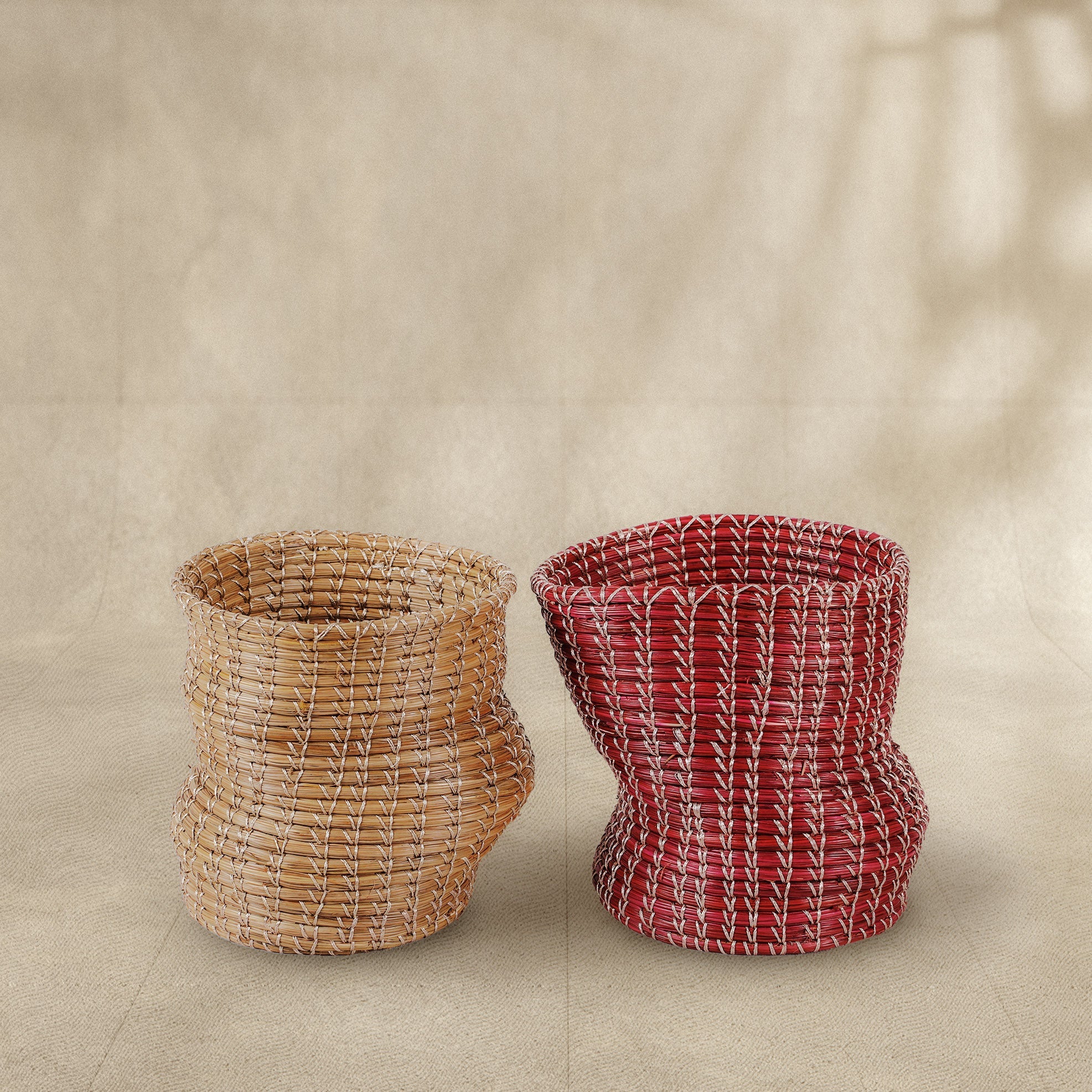 Shibui Vessel Handmade Pine Storage Basket