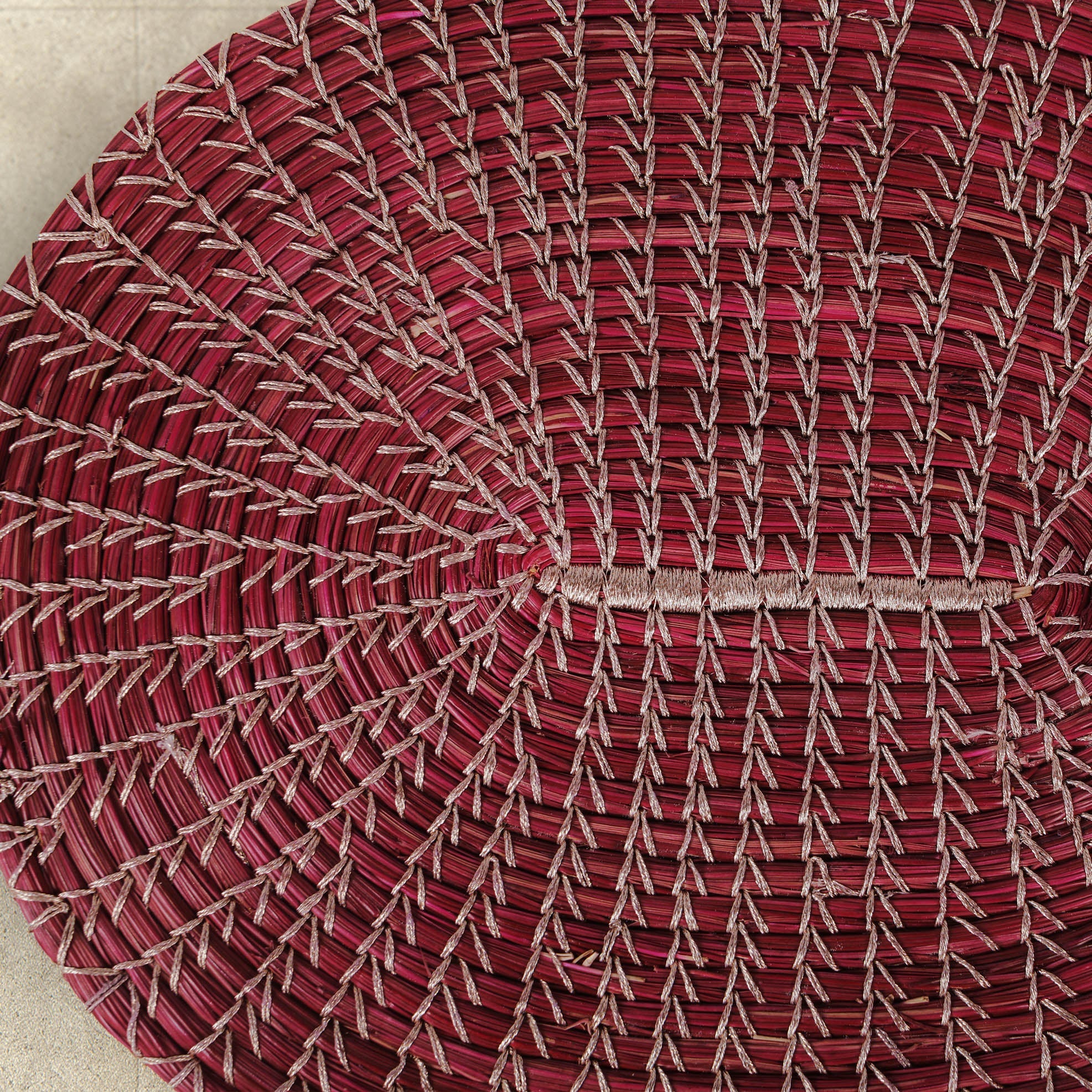 Handmade Oval Centre Table Mats (Set of 2)
