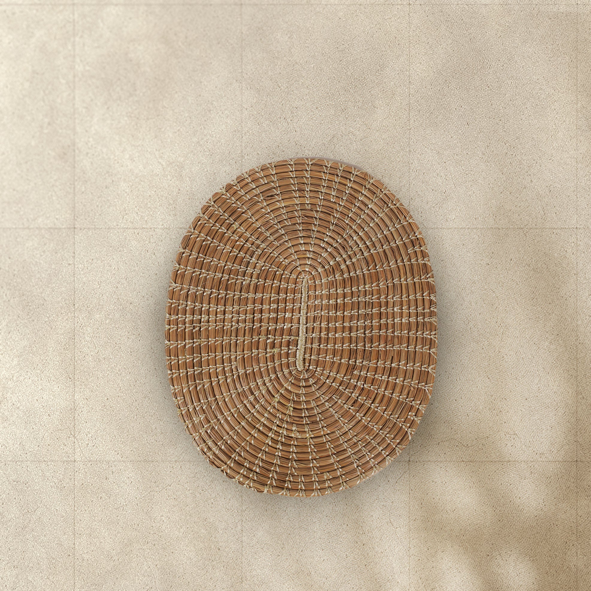 Handmade Oval Centre Table Mats (Set of 2)