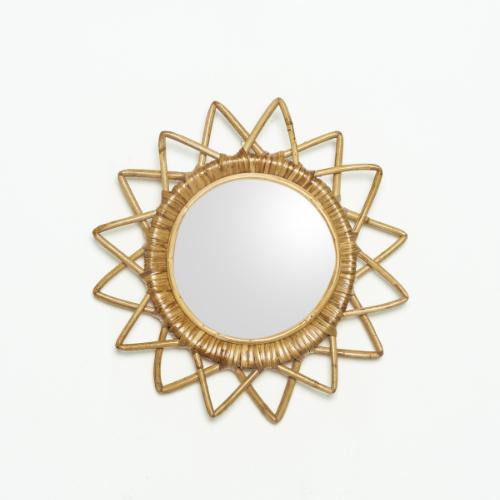 Handcrafted Artisan Double Star Mirror