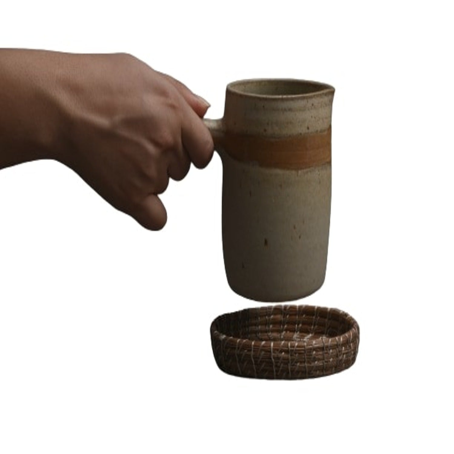 Pine Lily Pads Coasters (Set of 2)