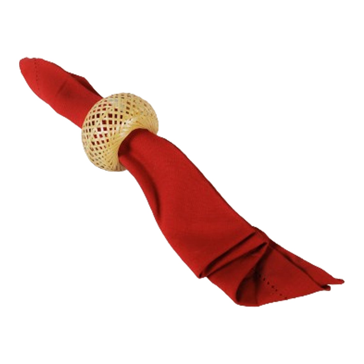 Handmade Bamboo Napkin Holder (Set of 6)