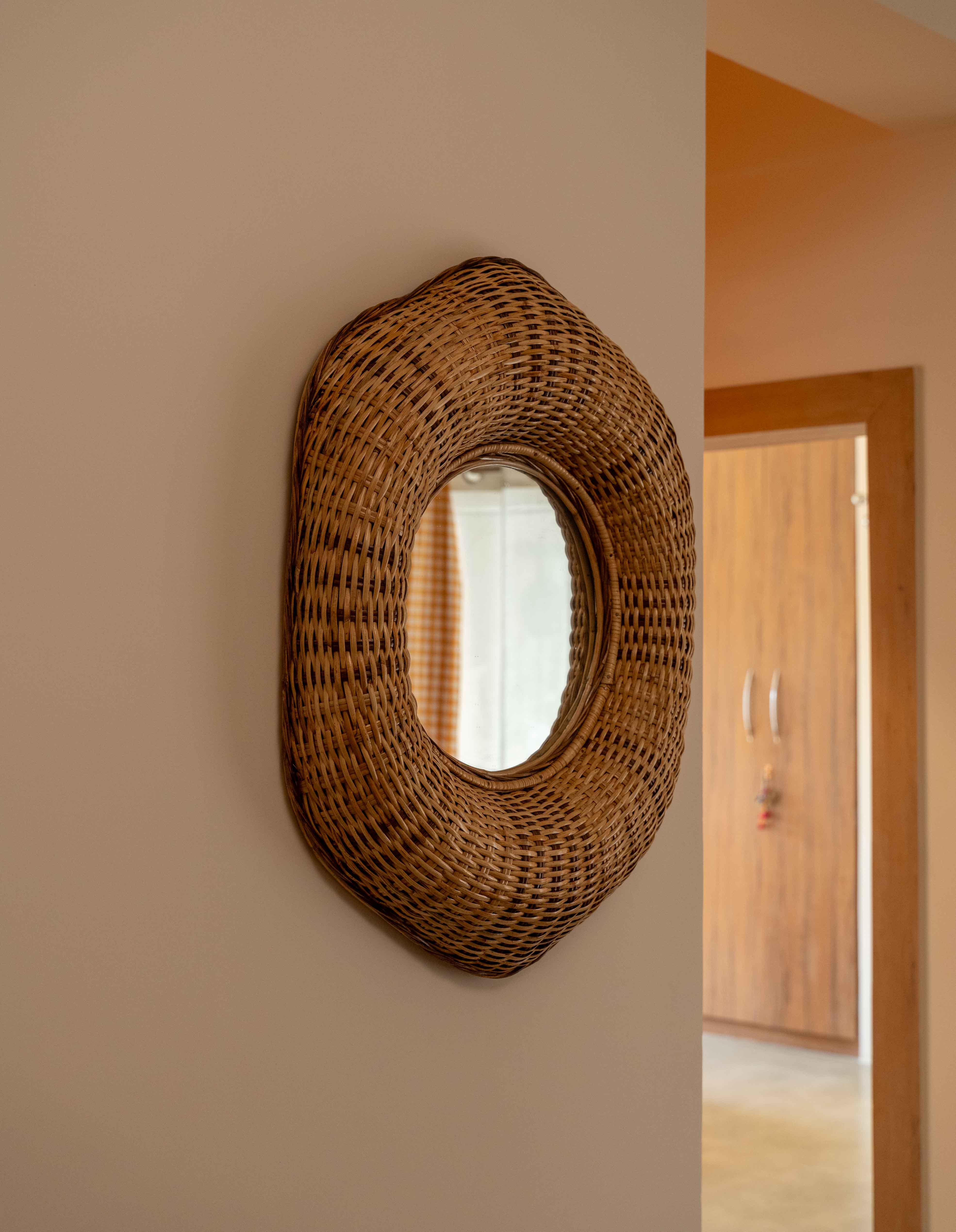 Contour Weave Mirror