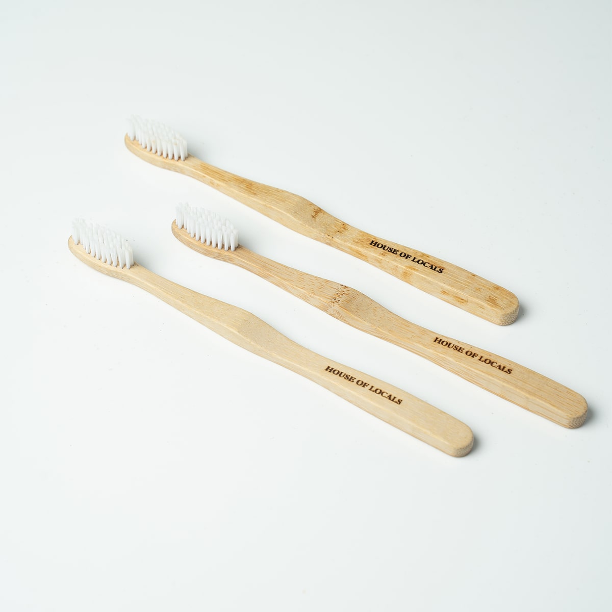 Soft HOL Bamboo Toothbrush – Perfect for Adults, Set of 3