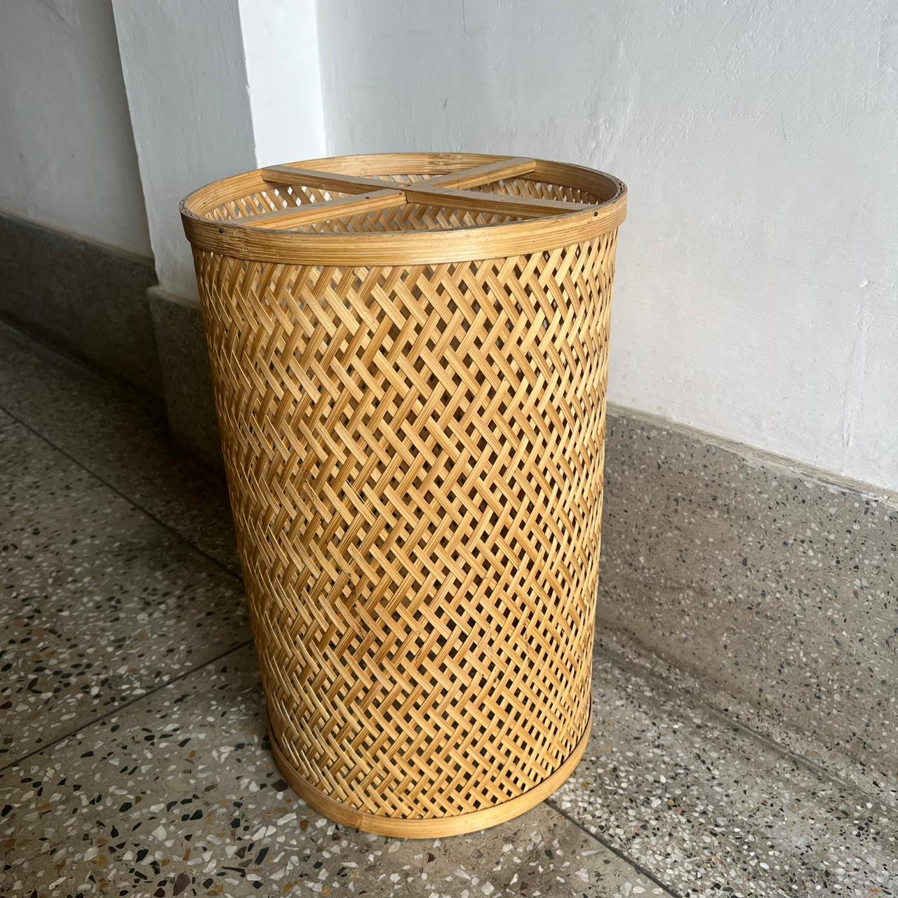 Bamboo Cylindrical Light