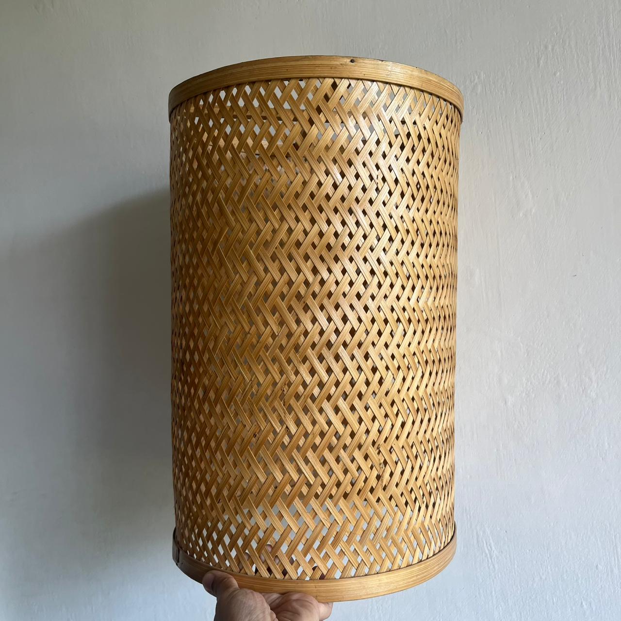 Bamboo Cylindrical Light