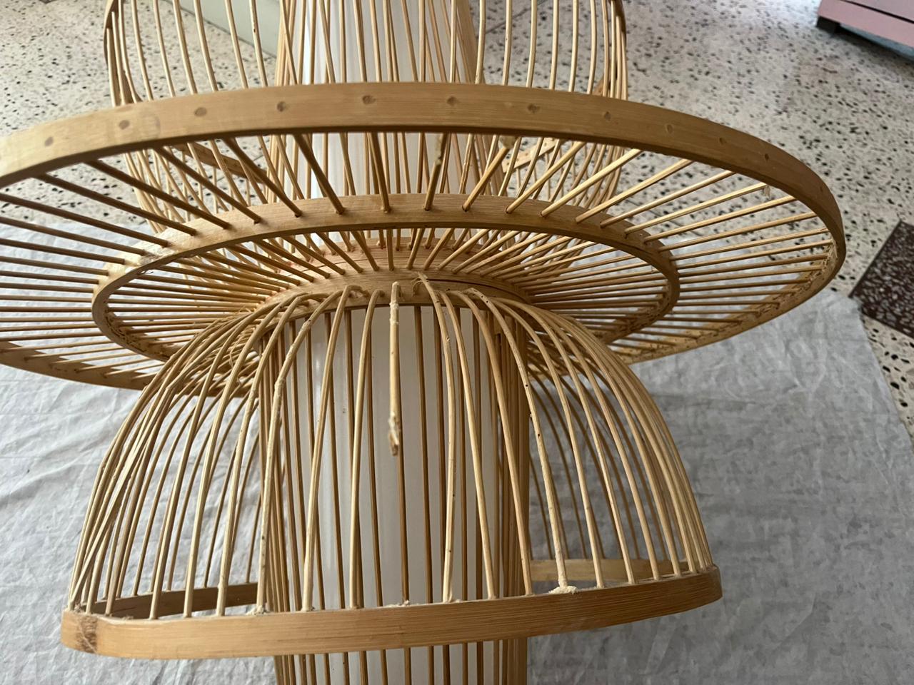Bamboo Handmade Lotus Light